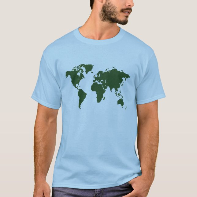 T-shirt Chemise de la terre (Devant)