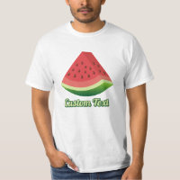 Chemise de la tranche de pastèque