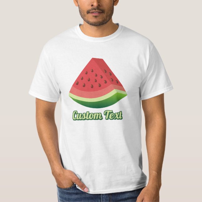 T-shirt Chemise de la tranche de pastèque (Devant)
