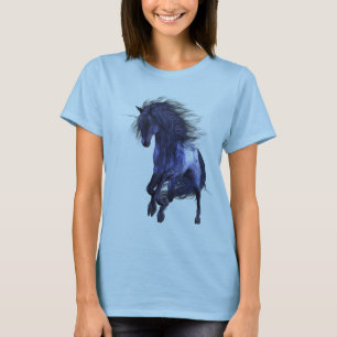 T-shirt Chemise de la Unicorne bleue