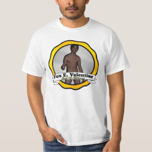 T-shirt Chemise de label de Fox E Valentine