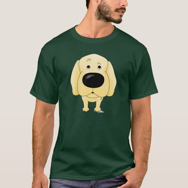 T-shirt Chemise de labrador retriever (Devant)