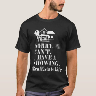 T-shirt Chemise de l'agent immobilier