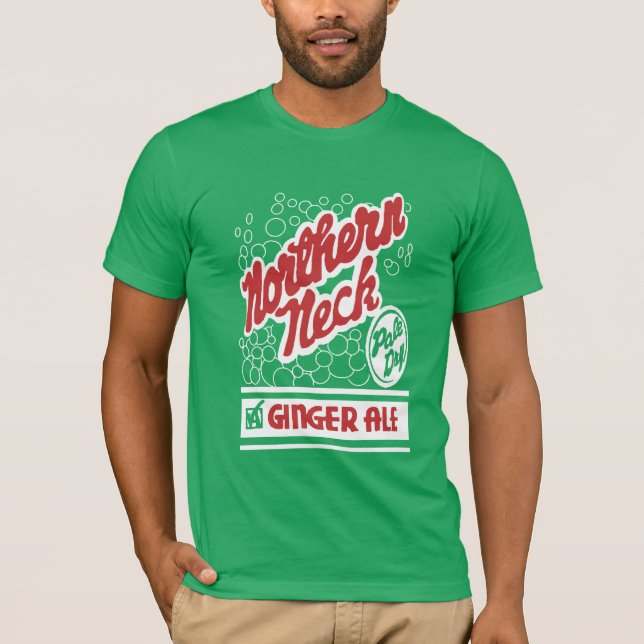 T-shirt Chemise de l'aile de gingembre du nord (Devant)