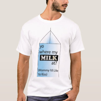 T-shirt Chemise de lait