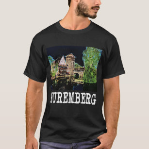 T-shirt Chemise de l'Allemagne de souvenirs de Nuremberg