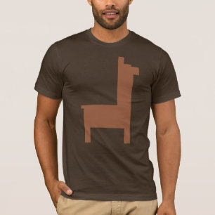 T-shirt Chemise de lama de pixel