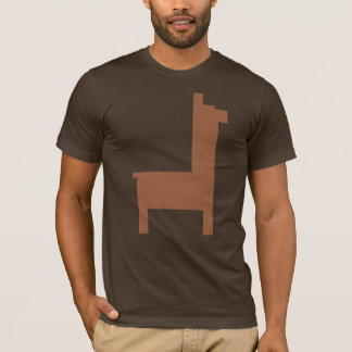 T-shirt Chemise de lama de pixel
