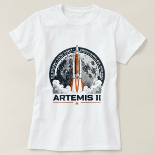 T-shirt Chemise de lancement de fusée de la mission spatia
