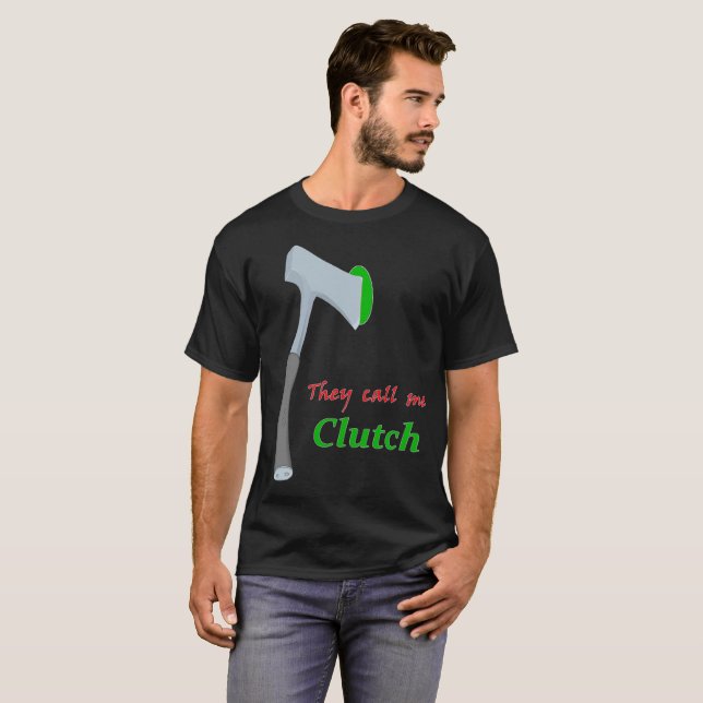 T-shirt Chemise de lancement de hache (Devant entier)
