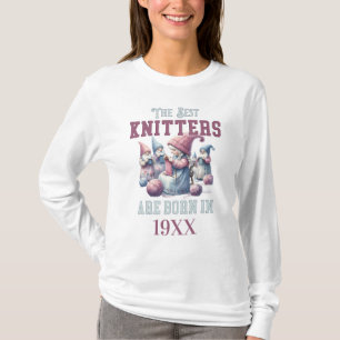 T-shirt Chemise de l'année de naissance personnalisée pour