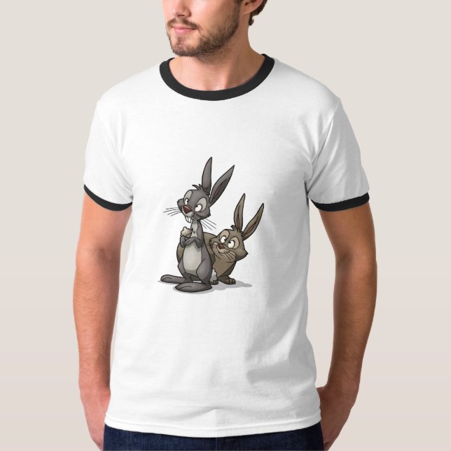 T-shirt Chemise de lapin (Devant)