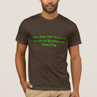 T-shirt Chemise de lapin de Ninja
