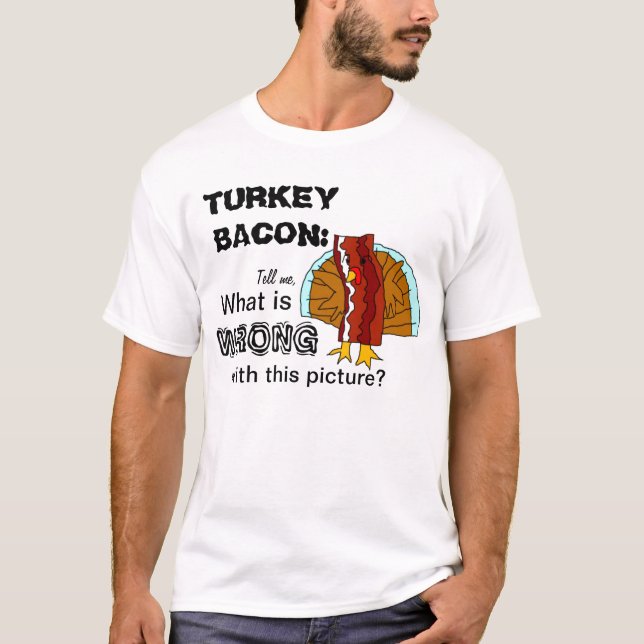 T-shirt Chemise de lard de la Turquie (Devant)