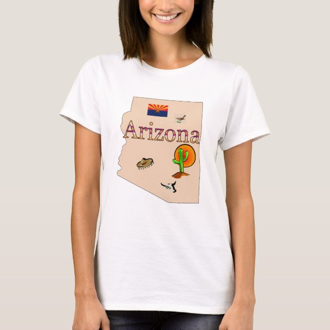 T-shirt Chemise de l'Arizona (Devant)