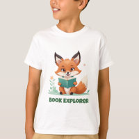 Chemise de lecture Fox Book Explorer pour enfants