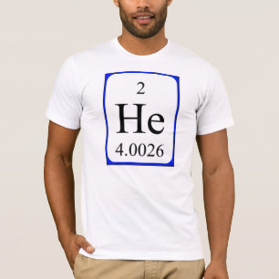T-shirt Chemise de l'élément 2 - hélium
