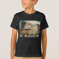 Chemise de l'enfant peinte Mt. Rushmore