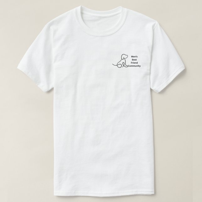 T-shirt Chemise de l'entreprise de chiens (Design devant)