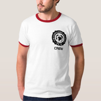 T-shirt Chemise de l'équipage des hommes, rouge
