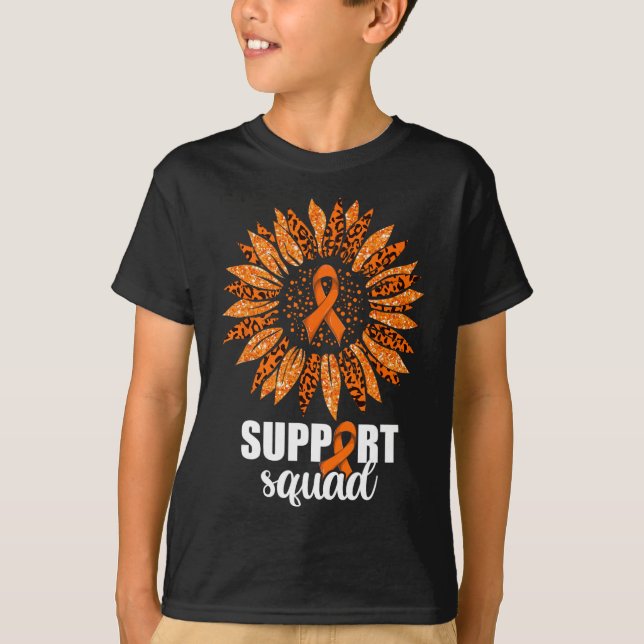 T-shirt Chemise de l'équipe de soutien (Devant)