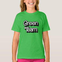Chemise de l'équipe verte de guerre couleur