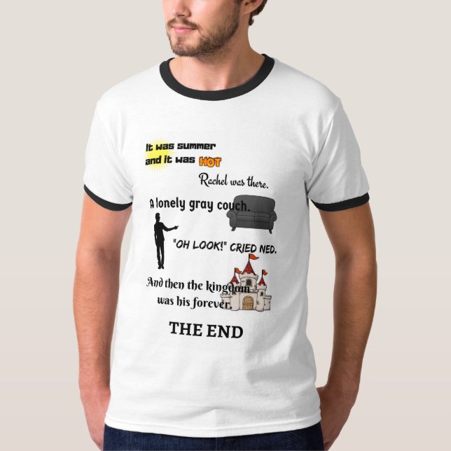 T-shirt Chemise de l'histoire de Chandler (Devant)