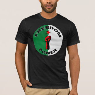 T-shirt chemise de liberté de l'Algérie