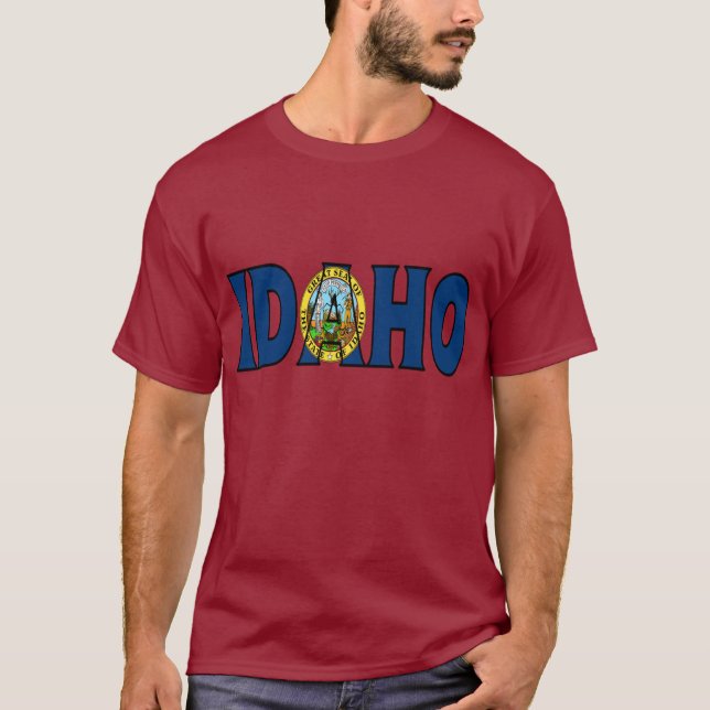 T-shirt Chemise de l'Idaho (Devant)