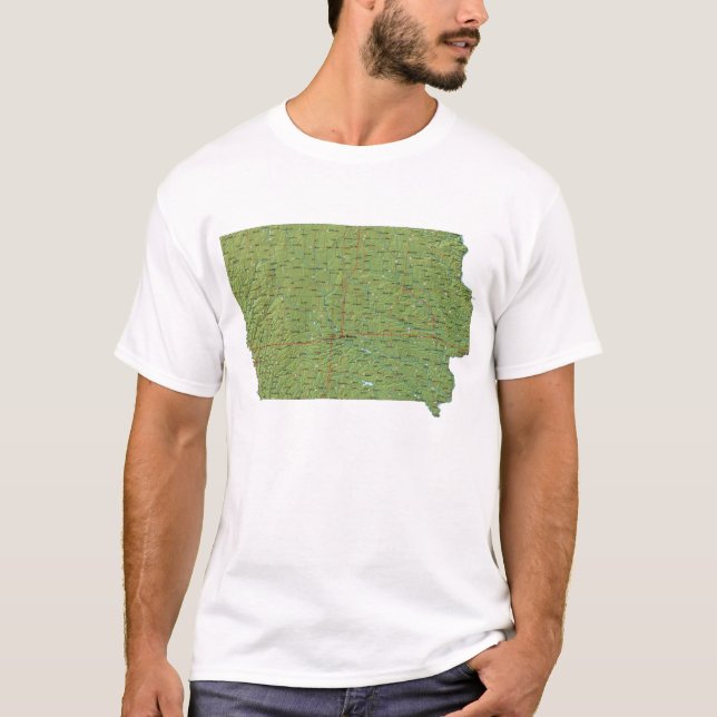 T-shirt Chemise de l'Iowa (Devant)