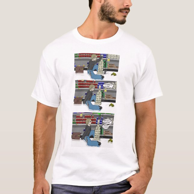 T-SHIRT CHEMISE DE LIVINGDAZED (Devant)