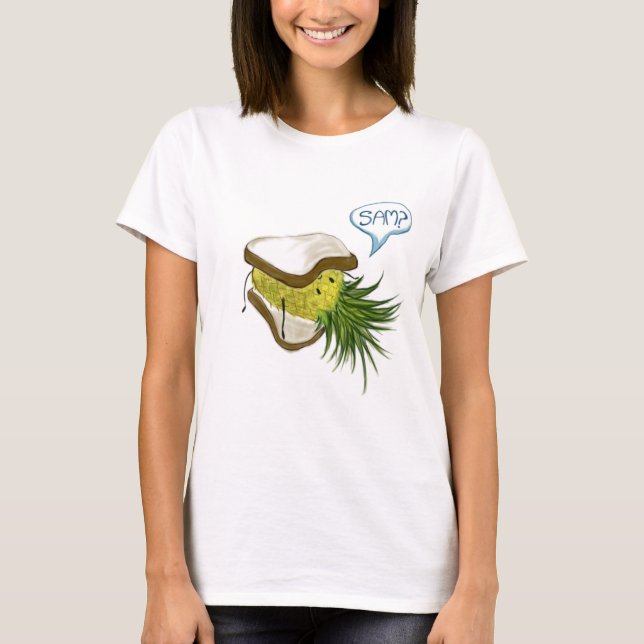 T-shirt Chemise de logo d'ananas (Devant)