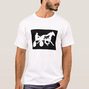 T-shirt Chemise de logo de course d'attelages