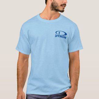 T-shirt Chemise de logo de Dynon - bleu-clair