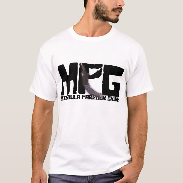 T-shirt Chemise de logo de groupe de Missoula Parkour (Devant)