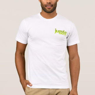 T-shirt chemise de logo de Juggle.com