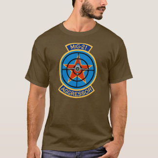 T-shirt Chemise de logo de l'agresseur MiG-21