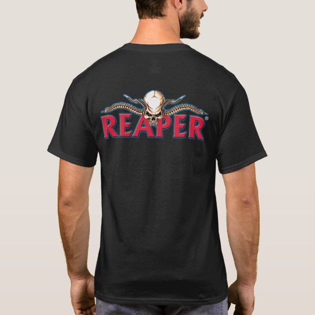 T-shirt Chemise de logo de miniatures de Reaper (Dos)