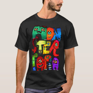 T-shirt Chemise de logo de MonsterTopia
