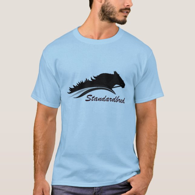 T-shirt Chemise de logo de Standardbred (Devant)