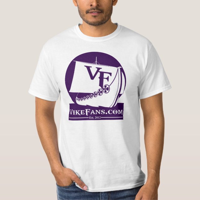 T-shirt Chemise de logo de VikeFans (Devant)
