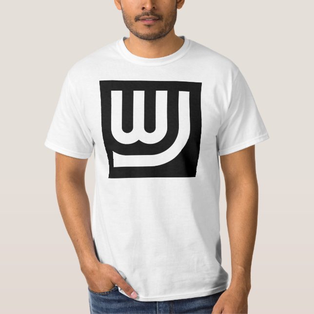 T-shirt Chemise de logo de WJ - Cheapie (Devant)