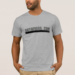 T-shirt chemise de logo d'OutOfRegs.com