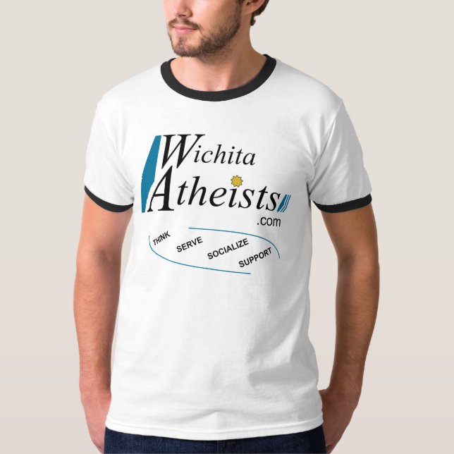 T-shirt chemise de logo et de fonctions (Devant)