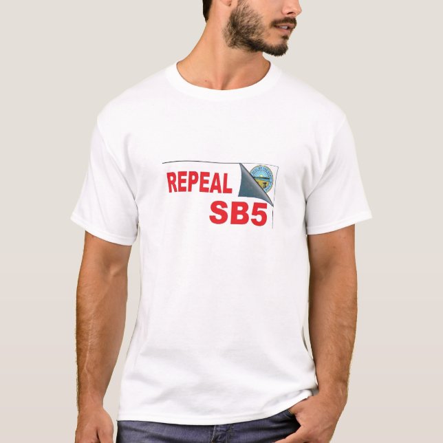 T-shirt Chemise de l'Ohio SB5 d'abrogation (Devant)