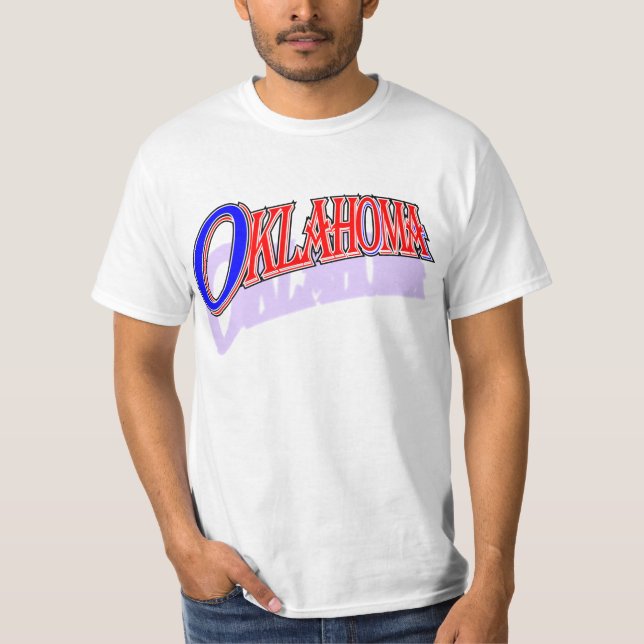 T-shirt Chemise de l'Oklahoma RWBcaps (Devant)