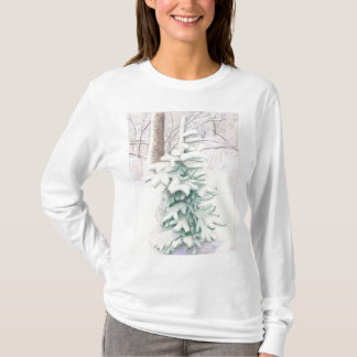 T-shirt Chemise de longsleeve de l'hiver des femmes