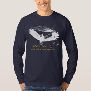 T-shirt Chemise de Longsleeve des hommes - bleu