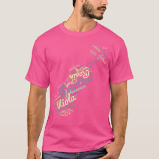 T-shirt Chemise de l'Orchestre Cloud Viola Word