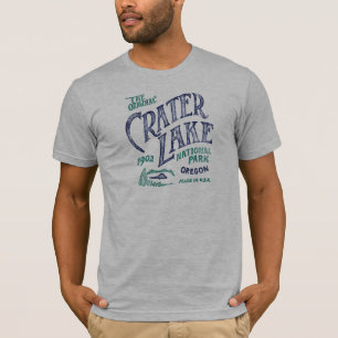 T-shirt Chemise de l'Orégon de parc national de lac crate
